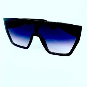 Blue Tint Square Glasses